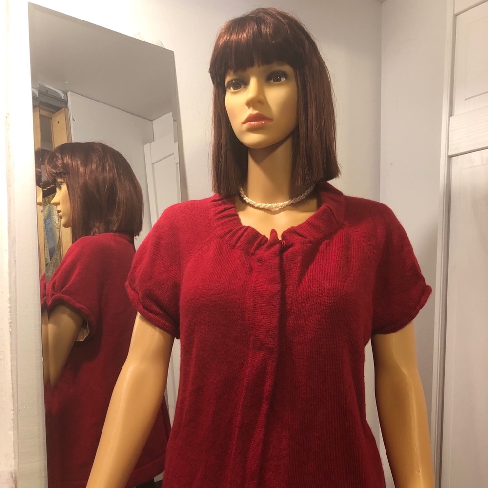 Ann Taylor Loft- Red Sweater